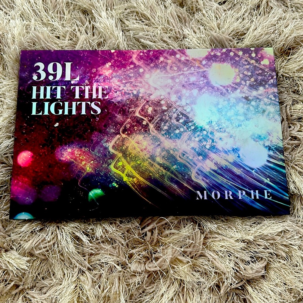 Morphe 39L Hit The Lights palette